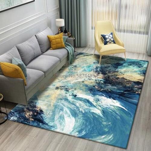 New Geometric Modern Living Room Carpet Home Nordic Carpet Bedroom Bedside Blanket Area Carpet Soft Study Room Carpet Floor