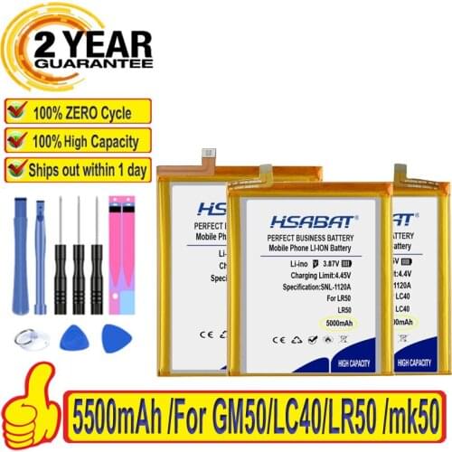 Top Brand 100% New 4000mAh~5500mAh Battery for Motorola Moto MG50 MK50 LR50 LC40 Batteries + free tools