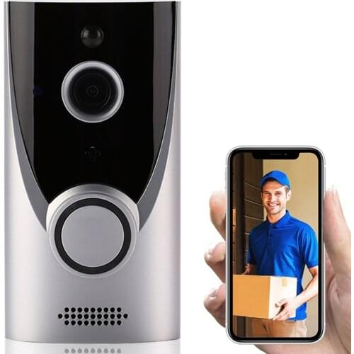 New Home Wifi Smart Wireless Security Doorbell Visual Intercom Recording Video Kits Record Wide-angle High-definition Video