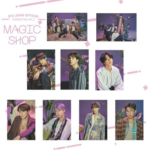 South Korean Groups K-POP Bangtan Boys Poster Photocard LOVE Yourself Japan FM5 HD JUNG KOOK V JIMIN Wall Stickers Home Decor