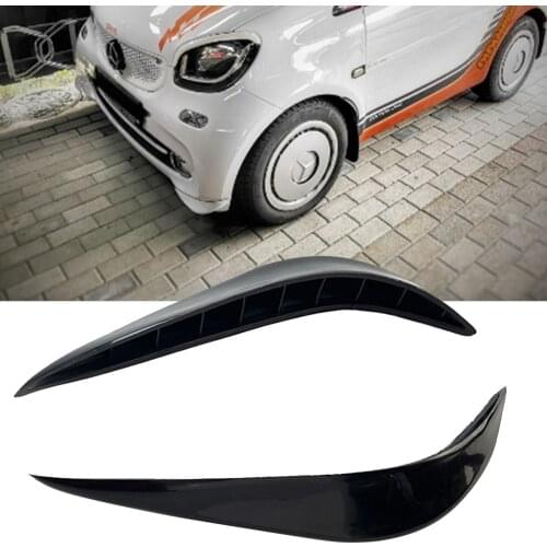 Brack Front/Rear Car Bumper Protector Strips Guard Corner Anti-collision Protective Trim Strip Decoration Fits for Car SUV truck