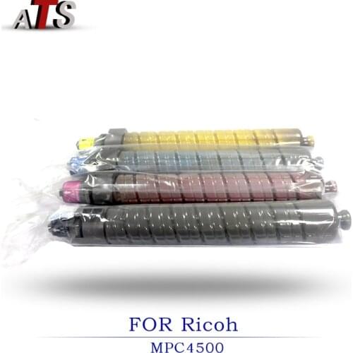 1PC CMYK Color Toner Cartridge For Ricoh MPC 4500 3500 Compatible MPC4500 MPC3500 Copier Supplies