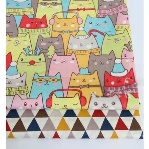 100% Cotton Fabric Diy Handmade Sewing Craft Textile Home Decor Tecido Tela Crib Quilt Patchwork Baby Cloth Tissus au Metre