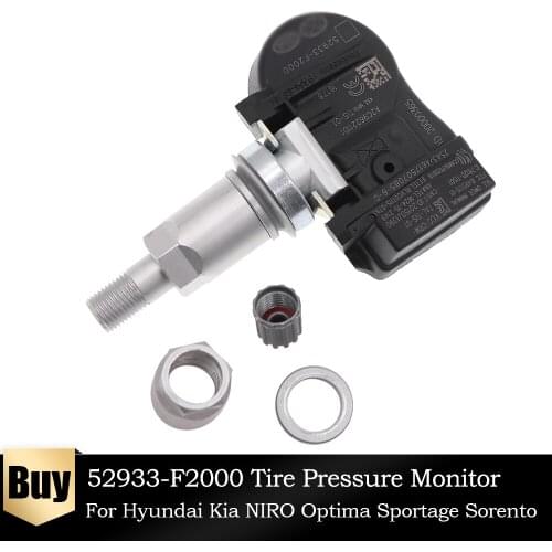 52933-D4100 Tire Pressure Monitor Sensor TPMS For 2015-2022 Hyundai ELANTRA GRANDEUR I30 Genesis For Kia Optima Niro 52933-F2000