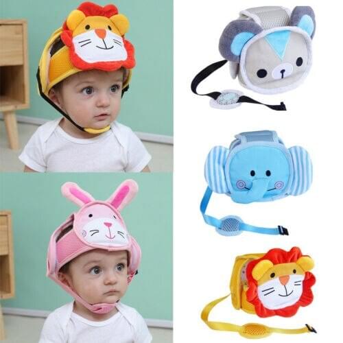 Baby Safety Helmet No Bumps Headguard Kids Hat Cap Safe Style Baby Toddler Breathable Anti-collision Cap Anti-shock Cap