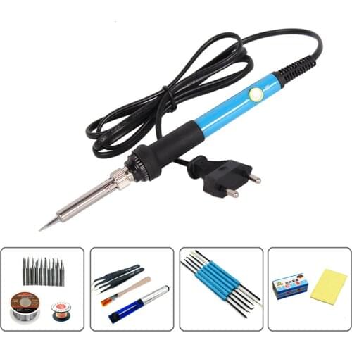 Hot Sale Adjustable Temperature Electric Soldering Iron 900M-T Series 60W Welding Solder Rework Station Solder Iron Handle Kits
