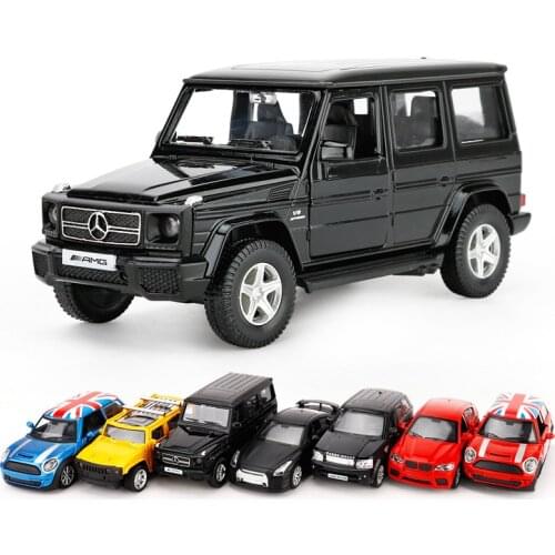 Diecasts & Toy Vehicles car toys model car toys for boys1:36 pull back alloy car model off-road car toy sports cars toy kids toy