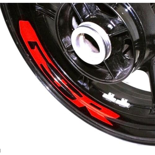 Motorcycle Wheel Sticker Decal Reflective Rim Bike Motorcycle Suitable for SUZUKI GSR