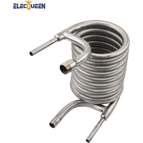 304 Stainless Steel Counterflow Wort Chiller, Brewing Equipment, Garden Hose Fittings 2019 Top Quality Coil Tube Chillers