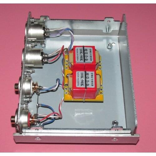 Balanced to single-ended 10K: 90K 20Hz-62KHz -0.4db permalloy 3 times signal amplification audio transformer