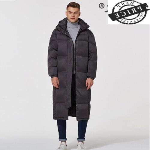 Winter Mens Down Jacket Men Clothes 2021 Korean Fashion X-Long Duck Down Coat Male Jacket Puffer Parka Coats Ropa Hombre