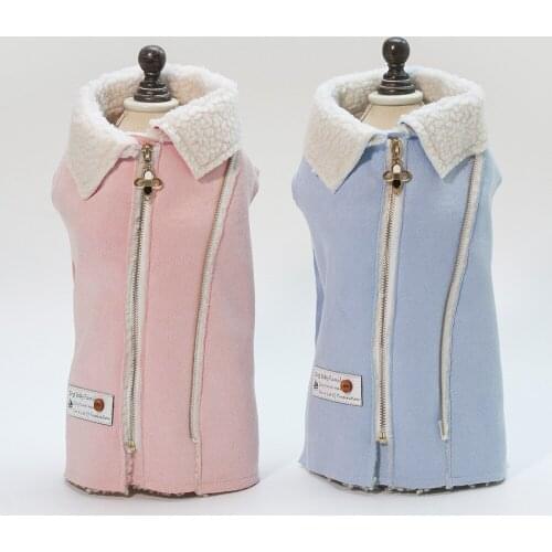 Winter Dog Clothes For Small Dogs Coat Pink Pet Clothing Jacket Overalls Large Size Dogs Costume Pets Apparel S-XXL