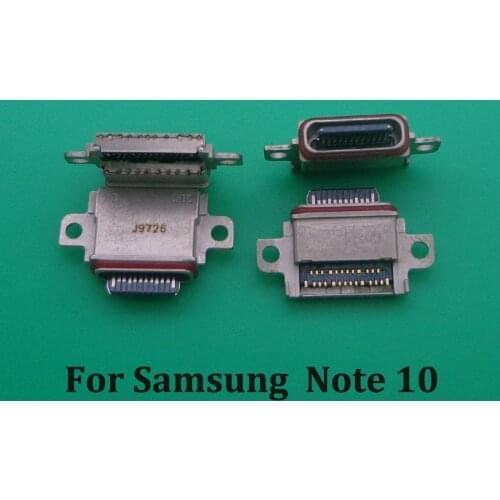 20Pcs/Lot, USB Charger Micro USB Charging Port Dock Connector Socket For Samsung Galaxy S10 S20 Note 10 Plus S10e