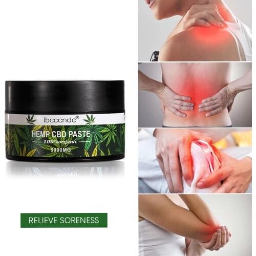 30g Pure Natural Hemp Cream Rheumatoid Arthritis Joint Pain Relief Neck Back Body Muscle Patches Cream Hemp Balm Ointment