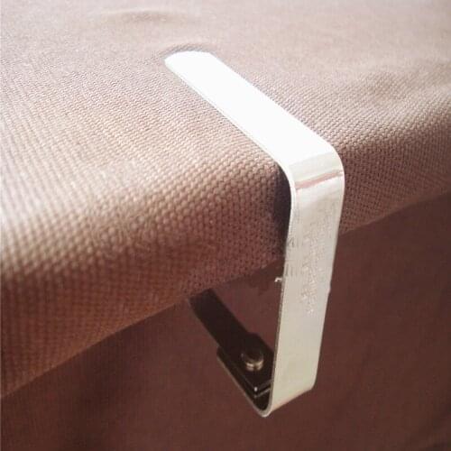 4Pcs/pack Tablecloth Clamps Wedding Promenade Table Cover Holder Clip Party Picnic Wedding table decoration