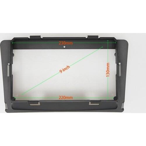 9 INCH Car Audio Frame GPS Navigation Fascia Panel Car dvd Plastic Frame Fascia is suitable for 2004-2008 CHERY A3