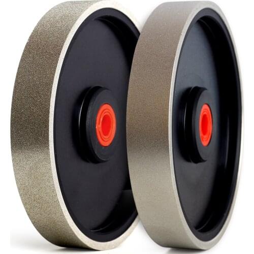 6” Dia X 1“ Width Diamond Lapidary Jewelry Grinding Wheel CBN Wheel for Sharpening High Speed Steel Woodturning Tools