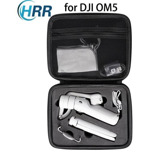 Cayying Case DJI OM 5 Storage Bag Storage Box Portable Handbag Set Accessories (Black)