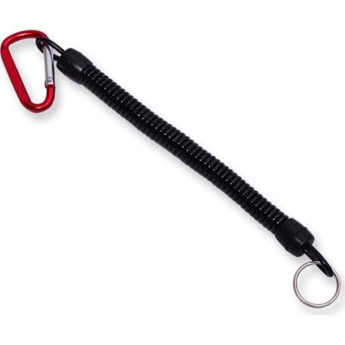 Elastic fishing rope with buckle for fishing tool