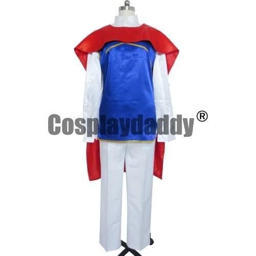 Snow White Prince Cosplay Handsome Costume Fantasy Men Uniform