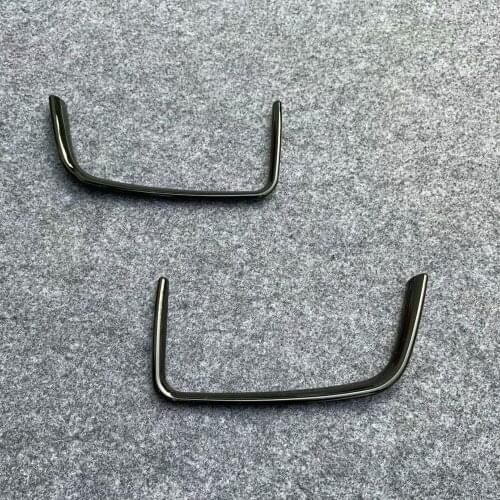 For Mitsubishi Delica 2020 2021 Interior Inner Door Handle Catch Cover Trim Inserting Decal Panel Car Accessories