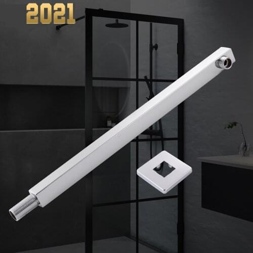 Brass Made Chrome 380mm Shower Arm Shower Head arm Wall Mounted Ceiling Mounted Shower Head Arm