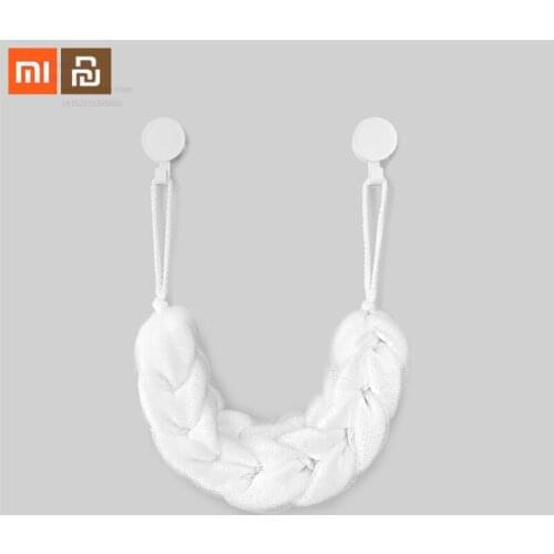Original xiaomi mijia shower strip white rich foam soft bath towel easy to clean quality bath towel smart home