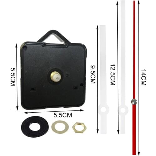 1 Set Professional Clock Mechanism Clockwork Practical Quartz Wall Clock Movement Hot Sale Hanging DIY Quartz Watch Silent new