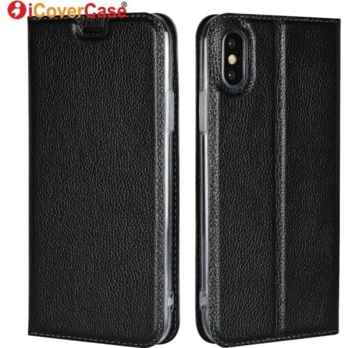 Luxury Leather Case For Apple iPhone XS Max XR X Flip Cases Wallet Soft Silicon Cover Mobile Phone Accessories Card Slot Stand