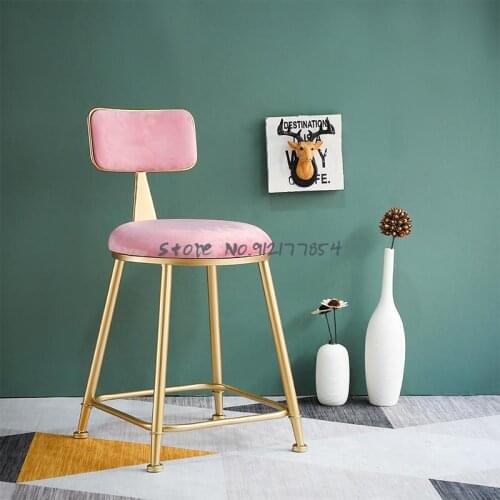 Light luxury dressing stool makeup stool makeup chair dressing table stool modern Nordic minimalist bedroom dressing table chair