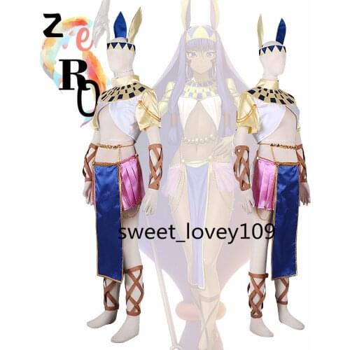 High Quality Full sets Fate/Grand Order Nitocris Cosplay Costume for Halloween Costume