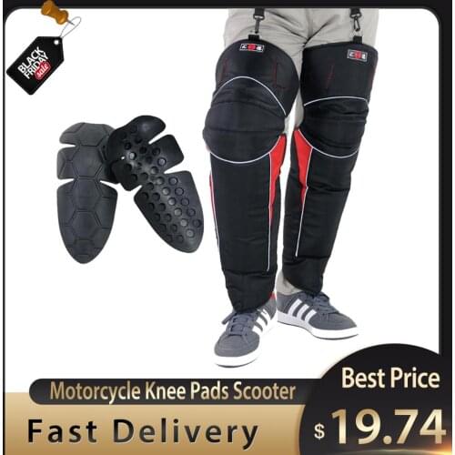 Winter Motorcycle Warm Gaiter Legging Legs Cover Protectors Detachable Knee Pads Scooter Windproof Adjustable Strap Motorbike Ho