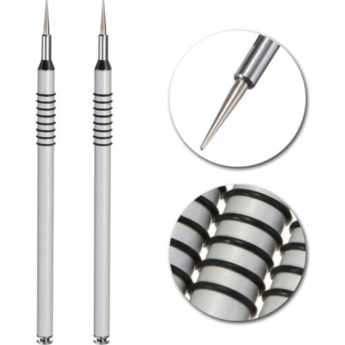 Artlalic 1 Pc Nail Brushes Painting Pen 16cm Marbleizing Drawing Flower Nail Polish Gel Pen Manicure Professional Nail Art Tool