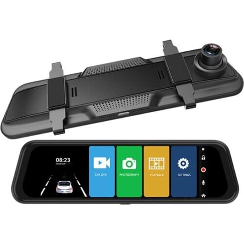 10 Inch Car DVR Video Recorder 1003 1080P Dash Camera Rearview Mirror Dual Lens HD Camera Night Vision Parking Monitor