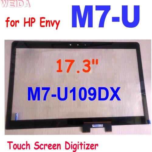 17.3" Touch Screen Digitizer For Hp Envy M7-U Series M7-U109DX M7-U 109DX M7-U000 Laptops Touch Screen Replacement Panel