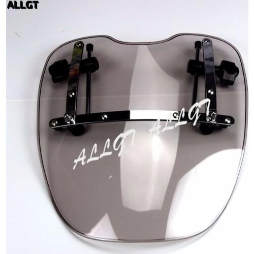 19" Front Windscreen Windshield Fit For Harley Freewheeler Blackline Breakout Fatboy