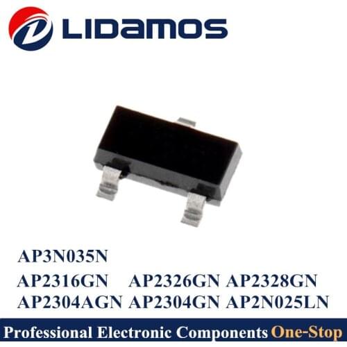 3000PCS N-Channel AP3N035N-HF AP2316GN-HF AP2326GN-HF AP2328GN-HF AP2304AGN-HF AP2304GN-HF AP2N025LN-HF SOT23 High quality