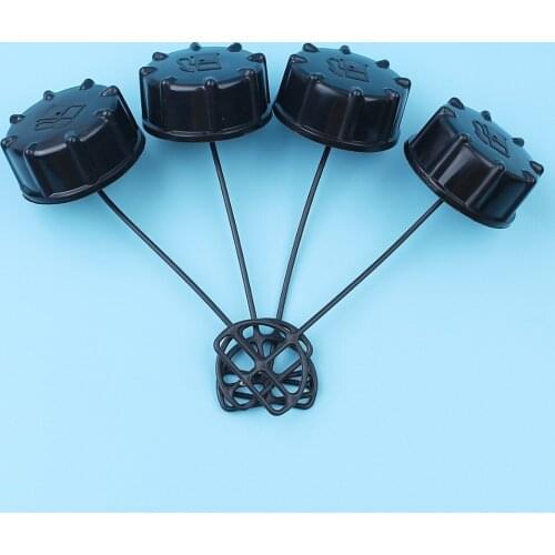 4 x Gas Fuel Tank Cap For Honda GX35 GX31 GX25 GX22 Engine Motor Strimmer Brushcutter Power Tiller 17620-ZM3-063