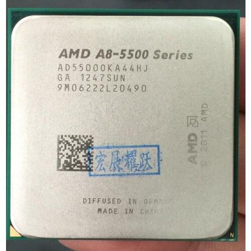 AMD PC computer CPU GPU Video carA-Series APU X4 A8-5500K A8 5500K FM2 Quad-Core CPU 100% working properly Desktop Processor
