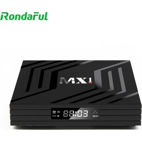 Digital TV Box Android 9.0 Set-top Remote Control Durable Network Converter Box Media Player Recorder RJ45 10/100M