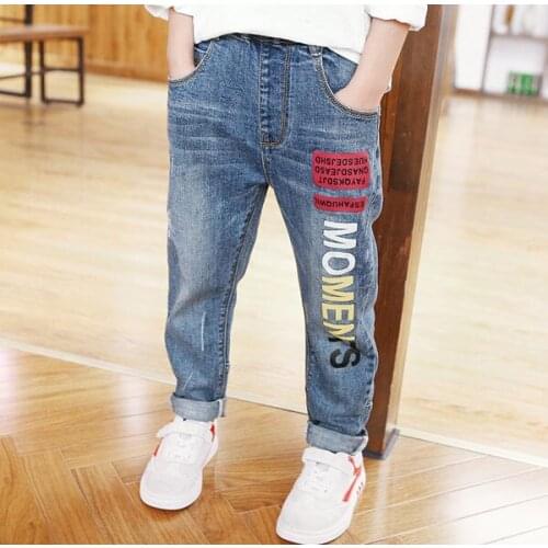Childrens Jeans Pants Boys' casual pants