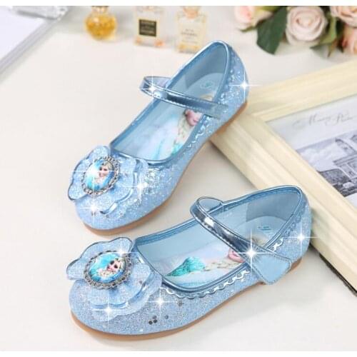 Kids Girls Wedding Dress Leather Shoes Children Princess Party Shoes Bowtie Shoes For Girls Casual Sneakers Flat