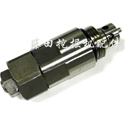 Excavator Hitachi auxiliary relief valve EX200-5-6 ZAX240 250-3 main and auxiliary gun safety oil return valve EX270LC-5 4358914
