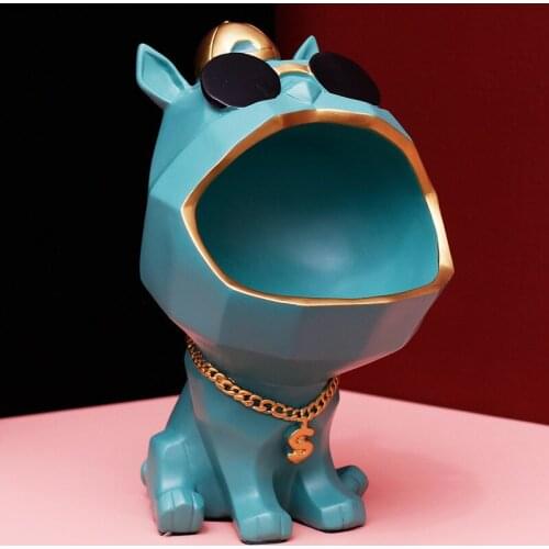 Creative storage, fruit tray, animal decoration, housewarming, new home, Nordic luxury style, living room, soft decorations