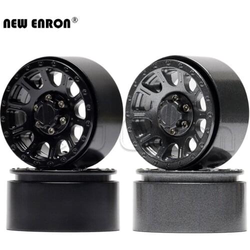 NEW ENRON Metal Wheel BEADLOCK Rim Hub 249g/pcs Heavy 4Pcs 2.2" for 1/10 RC Rock Crawler Axial SCX10 RR10 Wraith Traxxas TRX-6