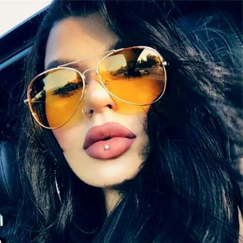 ONEVAN 2021 Vintage Oval Sunglasses Women Designer Luxury Eyeglasses Women Metal Sun Glasses For Women/Men Retro Oculos De Sol
