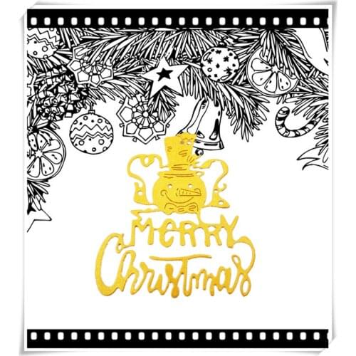 Wholesale die Cutting dies Merry Easter metal craft paper die Scrapbooking/DIY Embossing mould Easter New Year cards