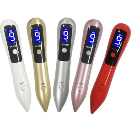 9 Level Mole Remove Plasma Pen LCD Display Again Black Dots Skin Tag Freckle Tattoo Remover Home Use Device dropshipping center