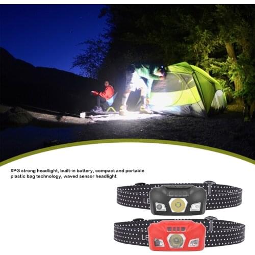 Portable Hiking Camping Torch Headlight Waterproof XPG LED Outdoor Headlamp Flash Head Lamp Torch Lantern for Hunting