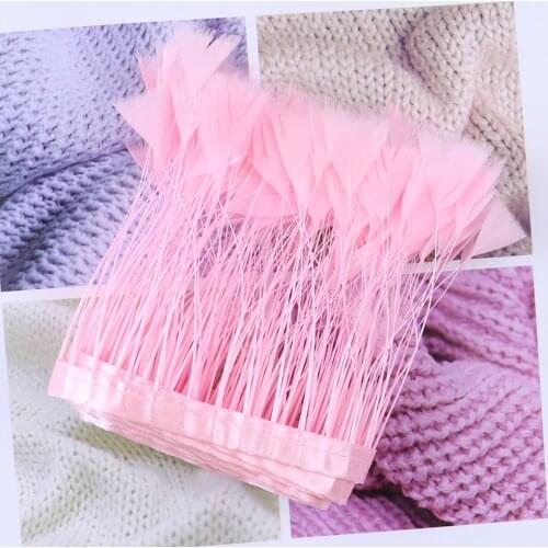 Pink Turkey Feathers Trim Fringe Wedding Dress Sewing Carnival Accessory Cup Shade Material Natural Plumes For Crafts Wholesale